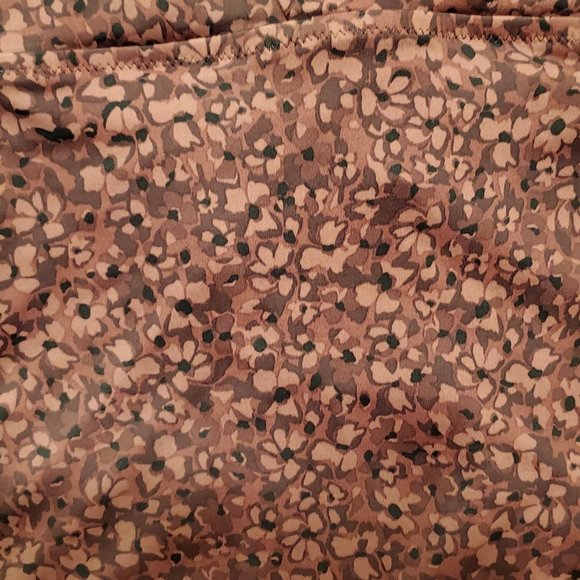Athleta Brown with Floral Tankini Top, S - Picture 5 of 5